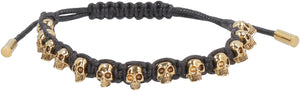 Multi-skull rope bracelet-1